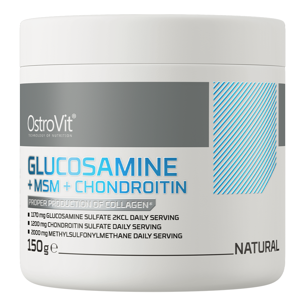 OSTROVIT Glukozamina + MSM + Chondroityna (150 g)