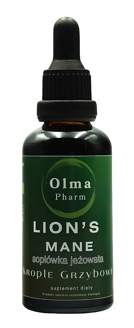 OLMA PHARM LION'S MANE Krople Grzybowe DER 5:1 (50 ml)